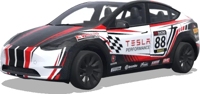 Tesla Performance 88 – wrap para Tesla Model Y