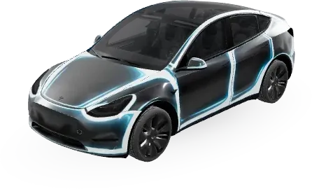 Tron – wrap para Tesla Model Y