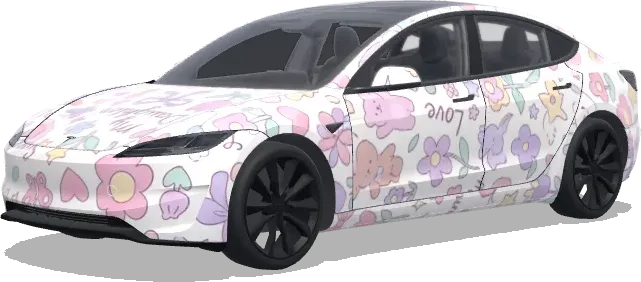 My Douther (My douther) – Tesla Model 3 Wrap