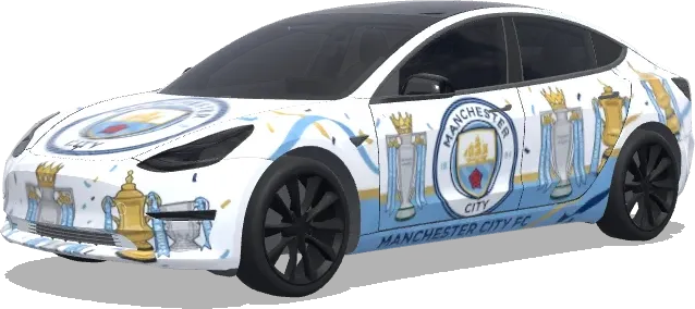 City Champions – Tesla Model 3 wrap