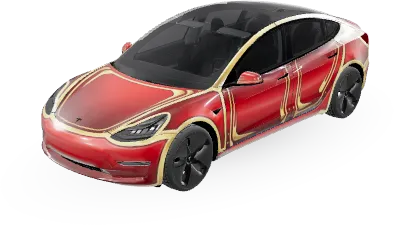 ironamn – Tesla Model 3 wrap