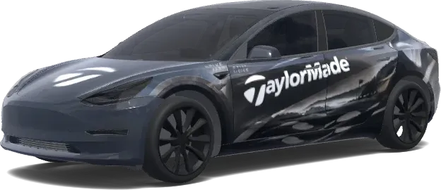 Referenz Design (Something like this) – Tesla Model 3 Wrap