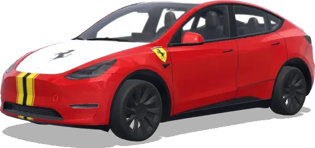 페라리 (ferrari) – 테슬라 Model Y 랩핑