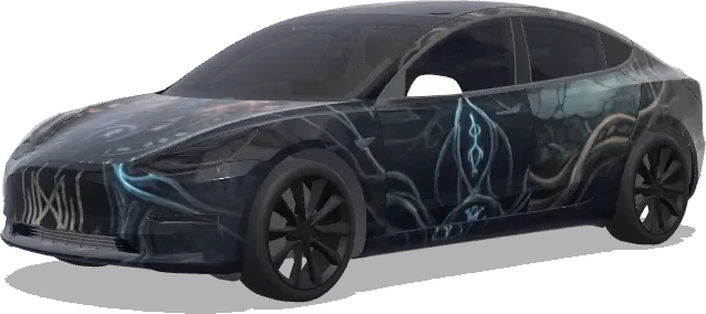 Sleep Token (Sleep token) – wrap para Tesla Model 3