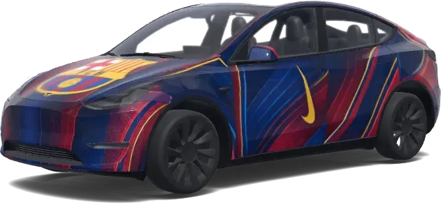 FC Barcelona 2026-27 (FC Barcelona 2026_27) – wrap para Tesla Model Y