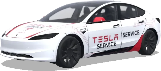 Tesla service – Tesla Model 3 wrap