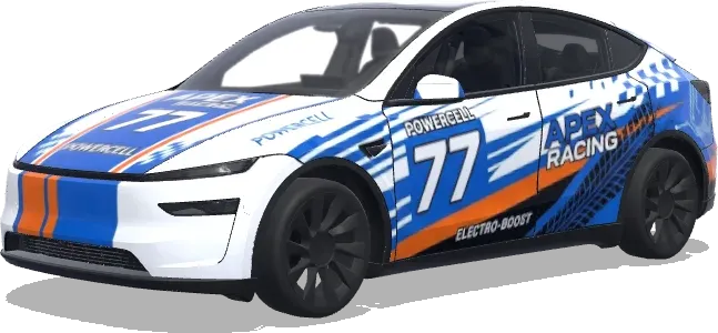 頂點賽車 77 – 特斯拉 Model Y 塗裝
