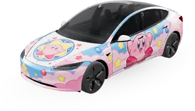 Kirby (kirby) – Tesla Model 3 Wrap