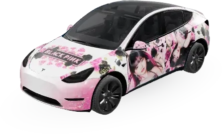 Blackpink – Tesla Model Y Wrap