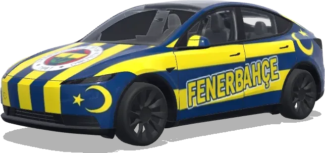 Fenerbahçe (fenerbahçe) – Tesla Model Y Wrap