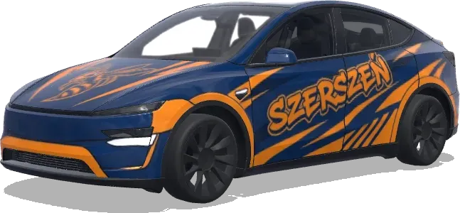 Blok Ekipa Szerszeń – Tesla Model Y Wrap
