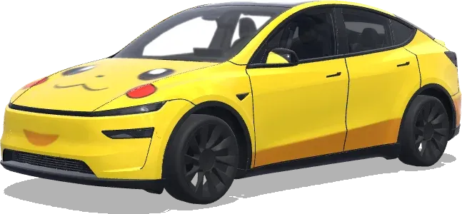 ピカチュウ (pikachu) – テスラ Model Y ラッピング