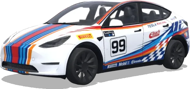 99번 고프로 레이싱 랩 – 테슬라 Model Y 랩핑