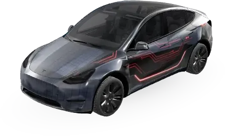 키트 2026 (KITT 2026) – 테슬라 Model Y 랩핑