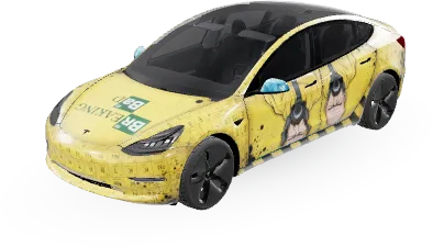 Breaking Bad – Tesla Model 3 Wrap