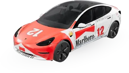 Ayrton Senna II – Tesla Model 3 Wrap