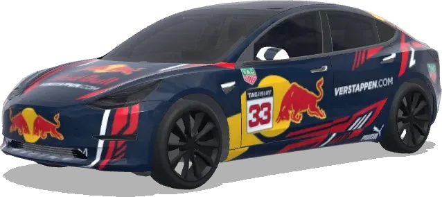 Verstappen Racing GT3 (Verstappen.com racing GT3) – Tesla Model 3 Wrap
