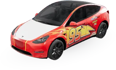 McQueen (Mcqueen) – Tesla Model Y Wrap