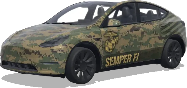 Marine Corps (marine corps) – covering Tesla Model Y