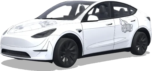 Plantilla de vinilo Tesla – wrap para Tesla Model Y
