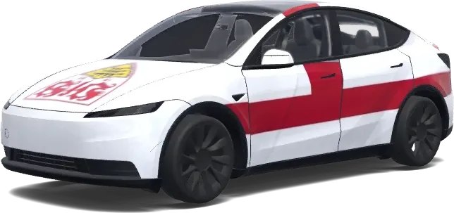 VfB 슈투트가르트 랩 – 테슬라 Model Y 랩핑