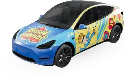 德克斯特的實驗室(Johnny Bravo) – 特斯拉 Model Y 塗裝