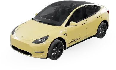 Cybercab – Tesla Model Y Wrap