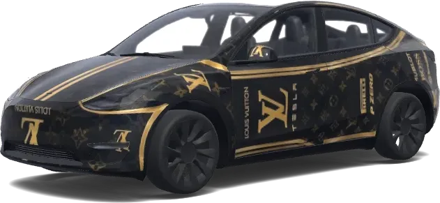 Full Body Fill (填满车身) – Tesla Model Y wrap