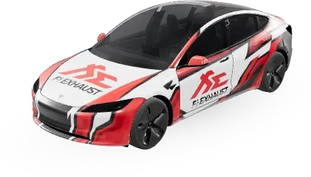 FI EXHAUST – 테슬라 Model 3 랩핑