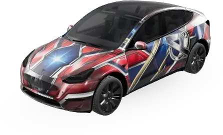 Avengers – Tesla Model Y Wrap