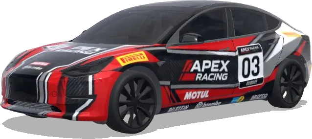 Apex Racing 03 – Tesla Model 3 wrap
