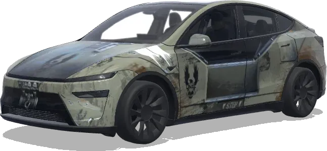 ヘイロー ワーソグ UNSC (Halo Warthog UNSC for Model Y Premium) – テスラ Model Y ラッピング