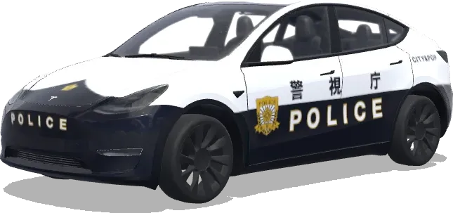 TOKYO POLICE – Tesla Model Y wrap