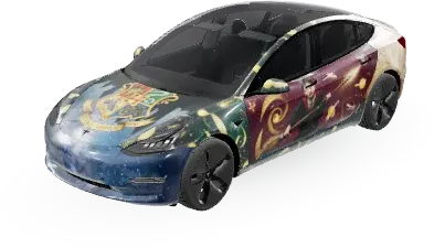 Harry Potter – Tesla Model 3 Wrap
