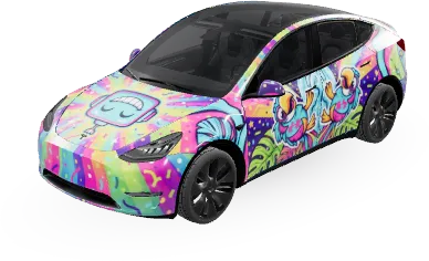 Colorido – covering Tesla Model Y