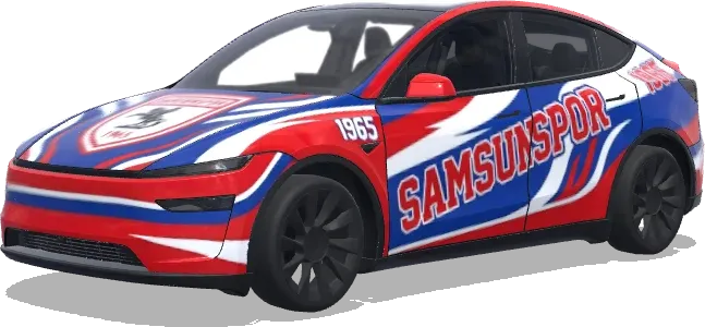 samsunspor – Tesla Model Y wrap