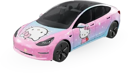 Hello Kitty 1(hellokitty1) – 特斯拉 Model 3 塗裝