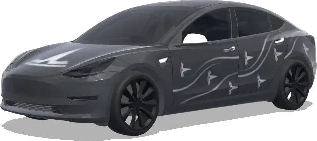 Logo Tesla simple (테슬라로고가들어간심플한이미지) – covering Tesla Model 3