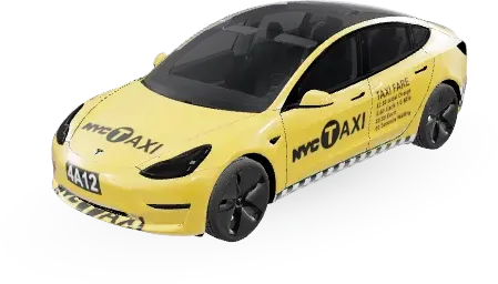 紐約計程車(NYC Taxi) – 特斯拉 Model 3 塗裝
