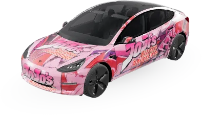 JoJo (Jojo) – Tesla Model 3 Wrap