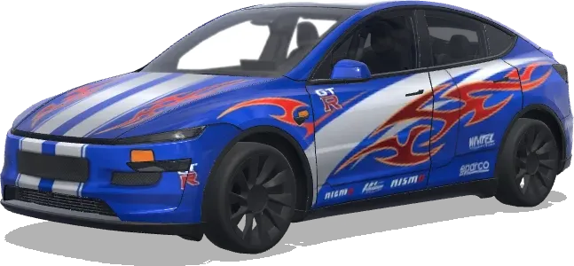 Fast and Furious Brian Skyline – Tesla Model Y Wrap