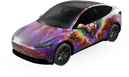 EVA – 特斯拉 Model Y 塗裝