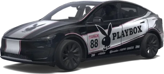 Playbox Speedster – Tesla Model Y wrap
