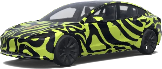 Lando Norris F1 – covering Tesla Model 3