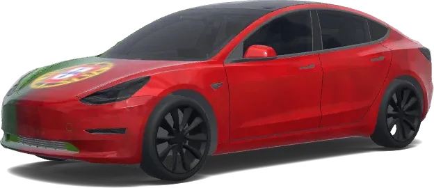Portugal – Tesla Model 3 wrap