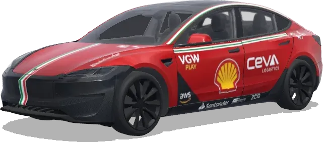 페라리 F1 랩핑 – 테슬라 Model 3 랩핑