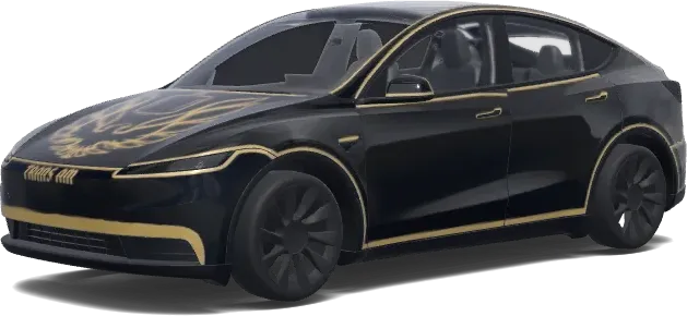 Smokey and the Bandit – Tesla Model Y Wrap