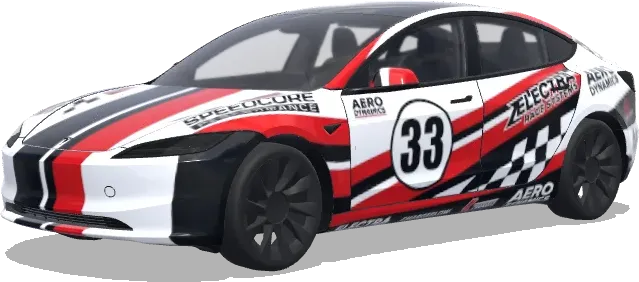 極速守護 33 – 特斯拉 Model 3 塗裝