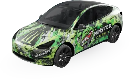 Monster – Tesla Model Y Wrap