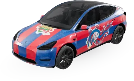 FC Porto (Fcporto) – Tesla Model Y Wrap